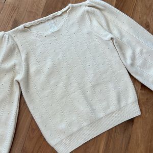 Sadie & Sage Cream Sweater